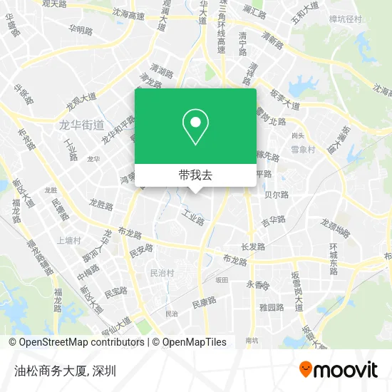 油松商务大厦地图