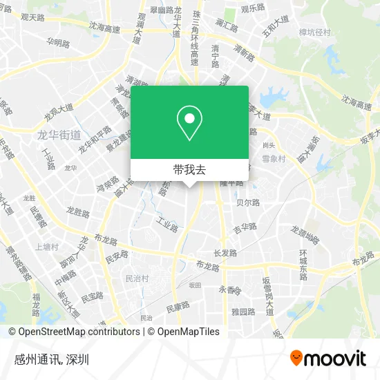 感州通讯地图