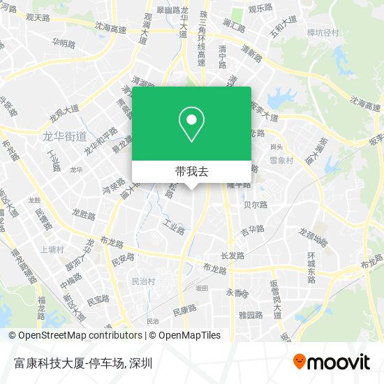 富康科技大厦-停车场地图