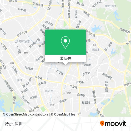 特步地图