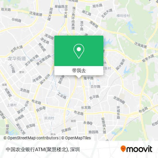 中国农业银行ATM(聚慧楼北)地图
