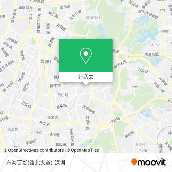 东海百货(路北大道)地图