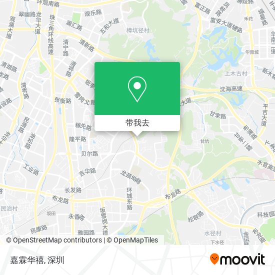 嘉霖华禧地图
