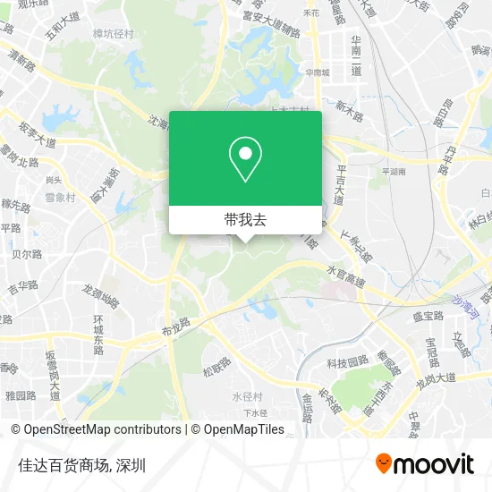 佳达百货商场地图
