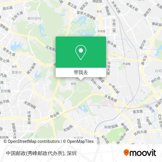 中国邮政(秀峰邮政代办所)地图