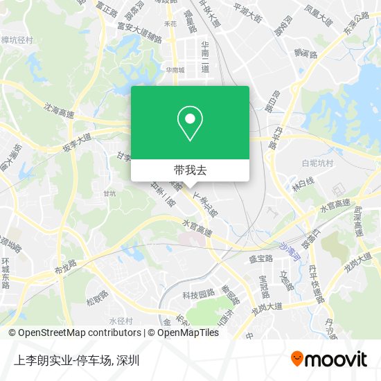 上李朗实业-停车场地图
