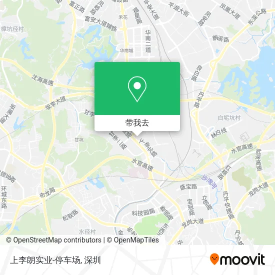上李朗实业-停车场地图