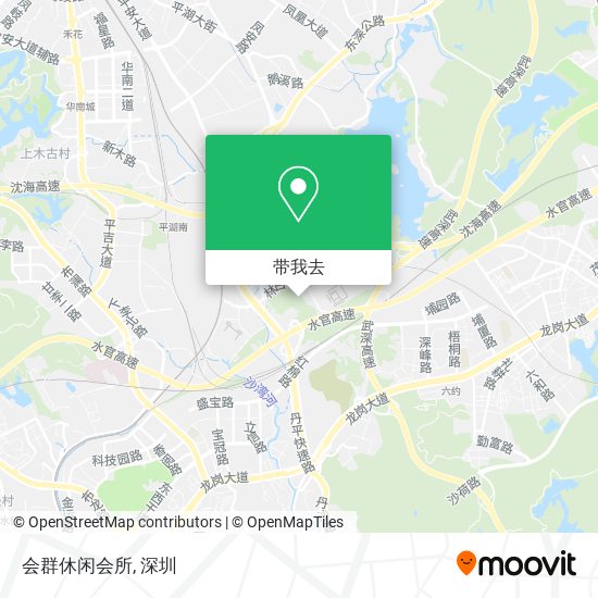 会群休闲会所地图
