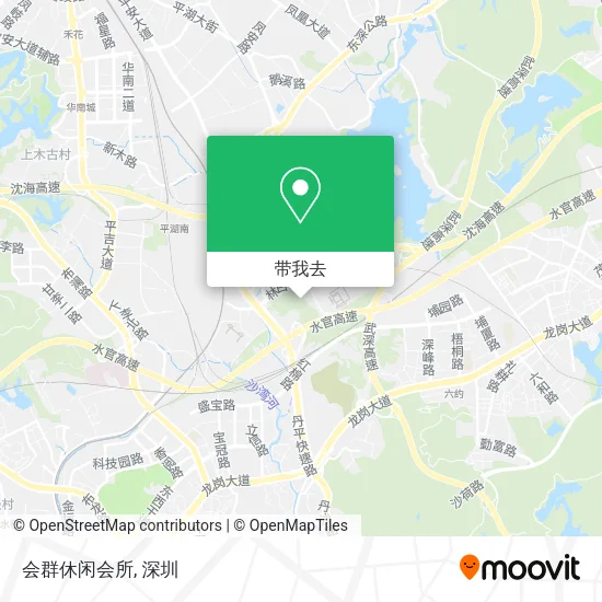 会群休闲会所地图