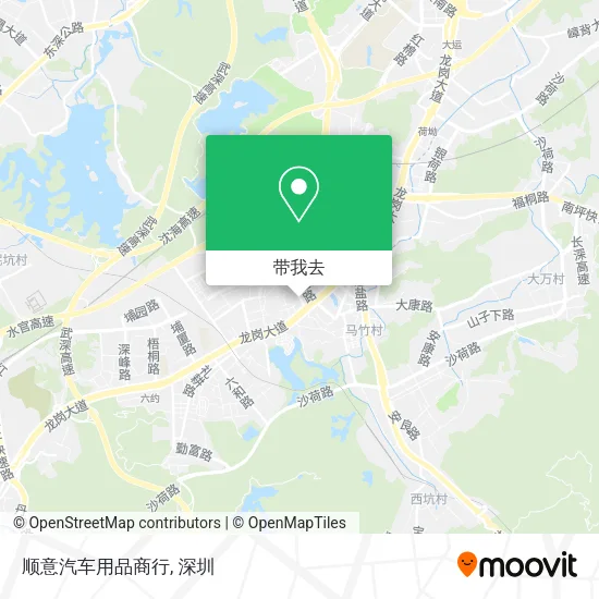顺意汽车用品商行地图