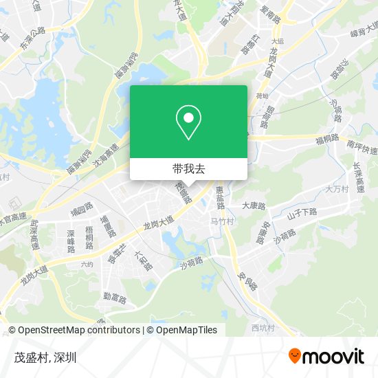 茂盛村地图