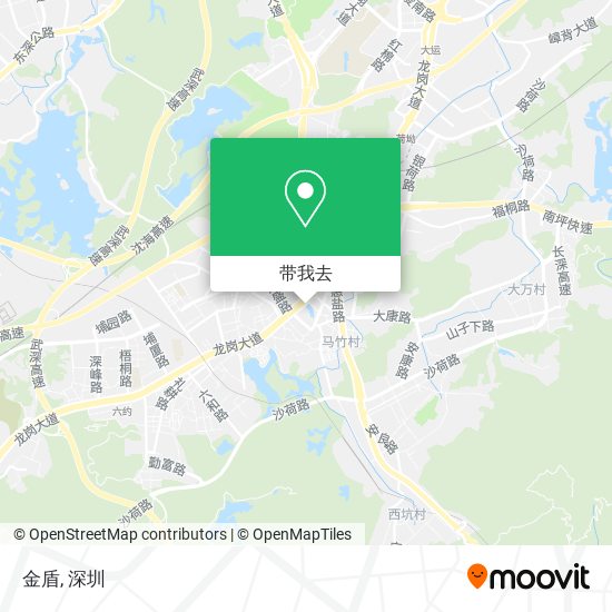金盾地图