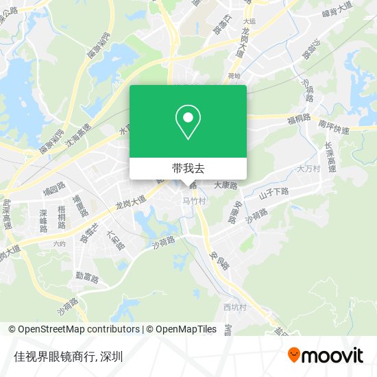 佳视界眼镜商行地图