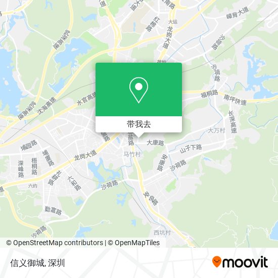 信义御城地图