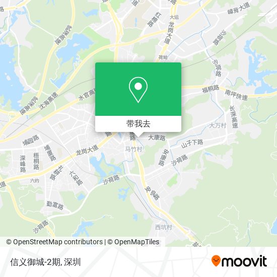 信义御城-2期地图