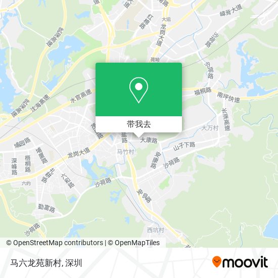 马六龙苑新村地图