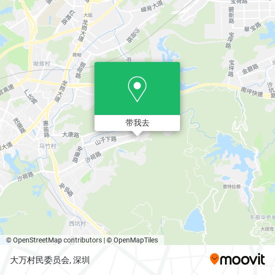 大万村民委员会地图