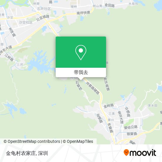 金龟村农家庄地图