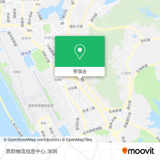 西部物流信息中心地图