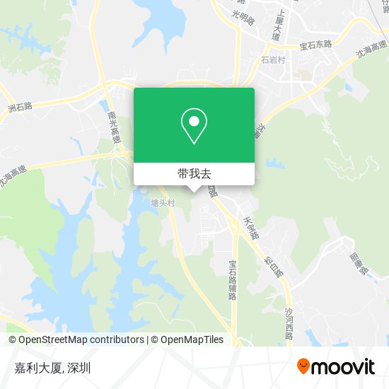 嘉利大厦地图