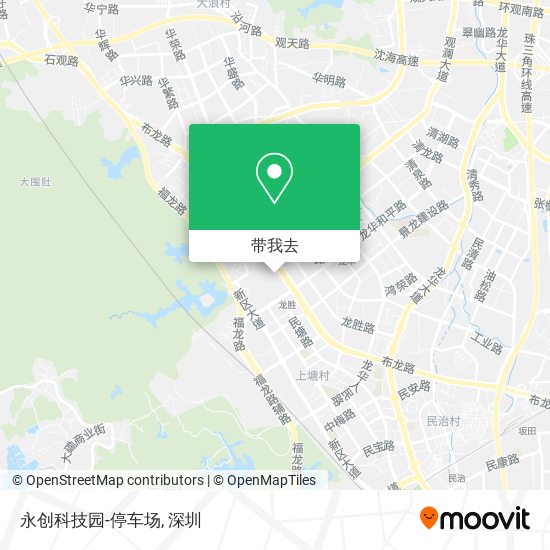 永创科技园-停车场地图