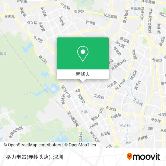 格力电器(赤岭头店)地图
