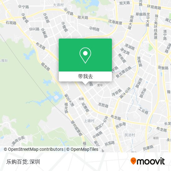 乐购百货地图