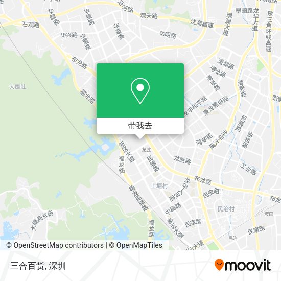 三合百货地图