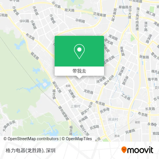 格力电器(龙胜路)地图