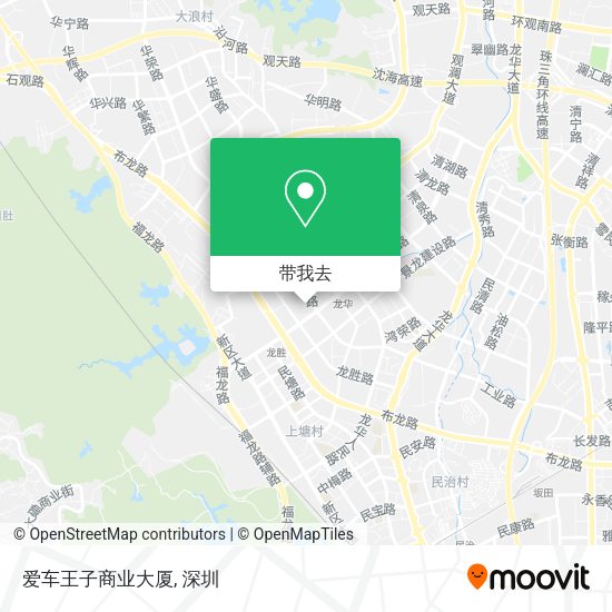 爱车王子商业大厦地图