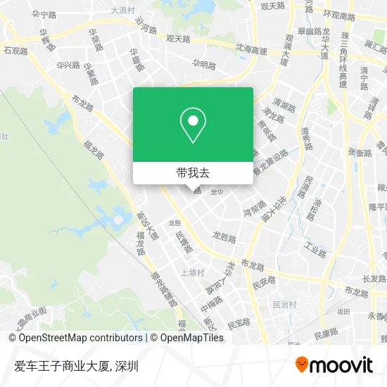爱车王子商业大厦地图