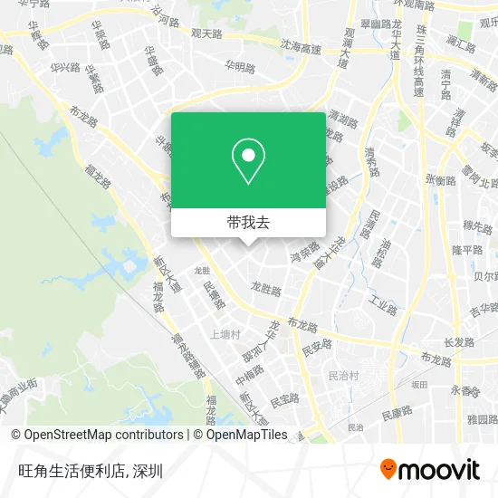 旺角生活便利店地图