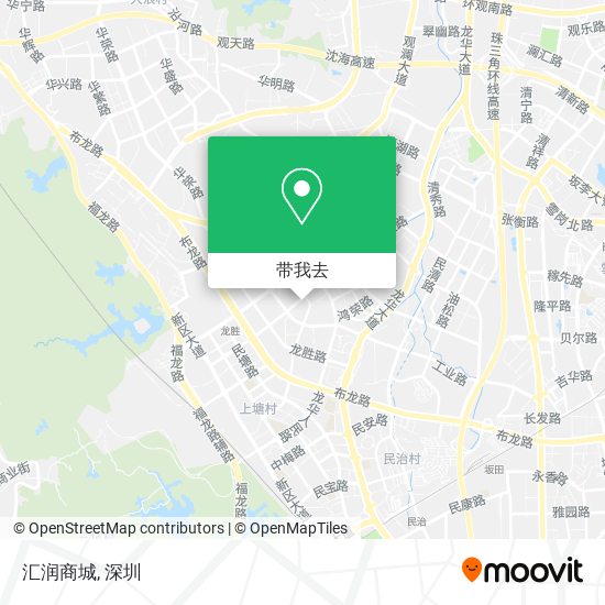 汇润商城地图