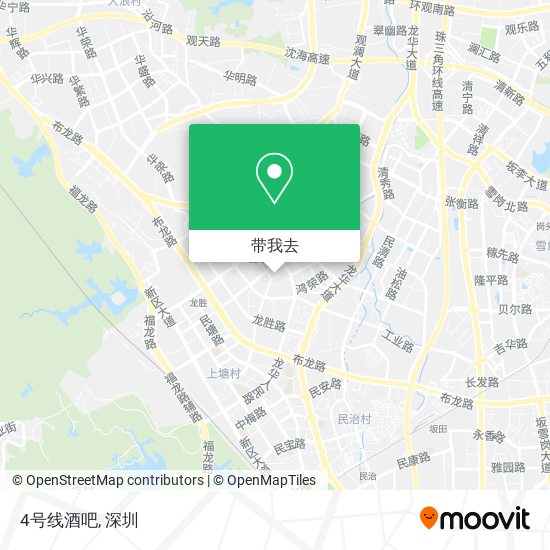 4号线酒吧地图