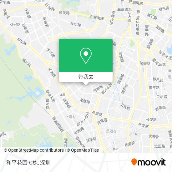 和平花园-C栋地图