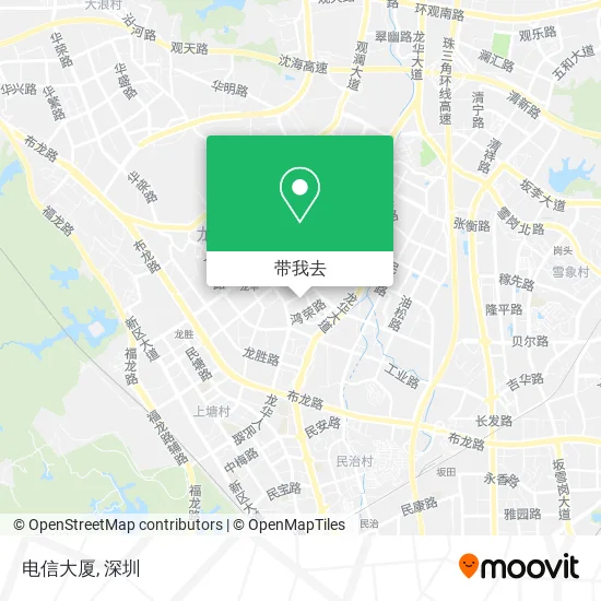 电信大厦地图
