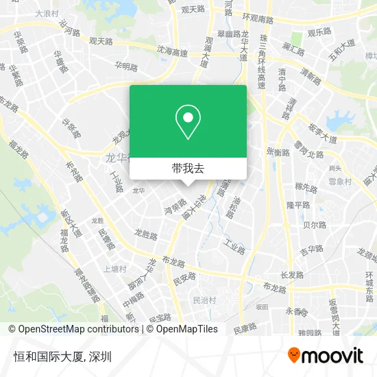 恒和国际大厦地图