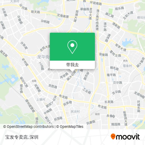 宝发专卖店地图