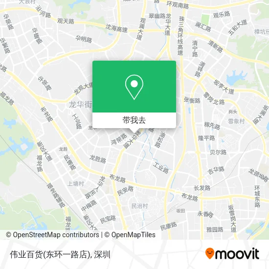 伟业百货(东环一路店)地图