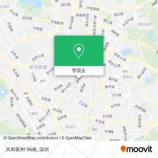 共和新村-56栋地图