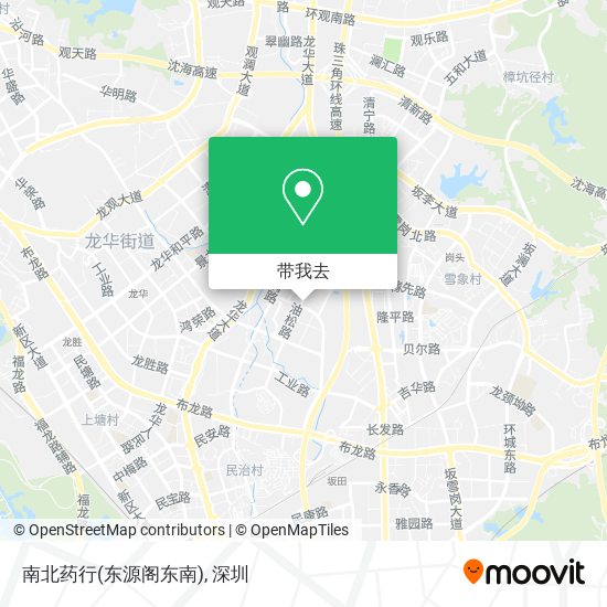 南北药行(东源阁东南)地图