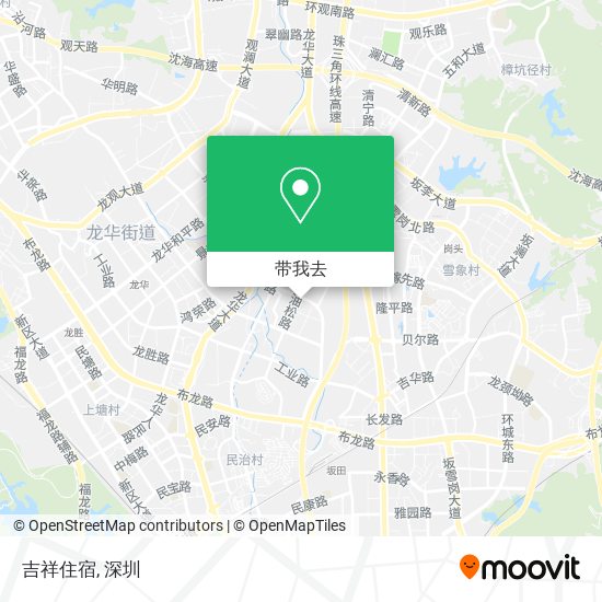 吉祥住宿地图