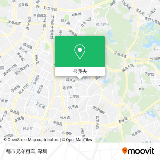 都市兄弟租车地图