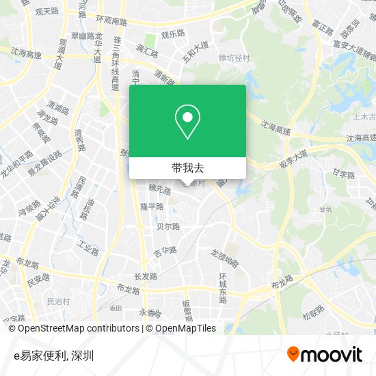 e易家便利地图