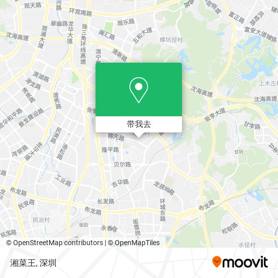 湘菜王地图