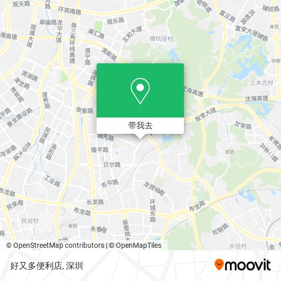 好又多便利店地图