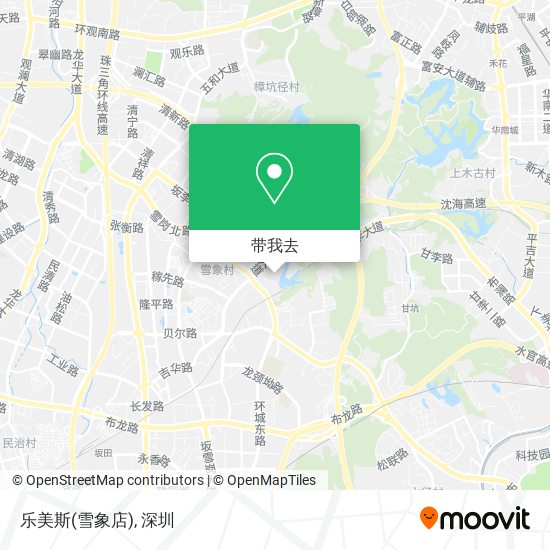 乐美斯(雪象店)地图