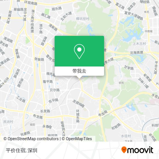 平价住宿地图