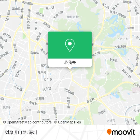 财聚升电器地图