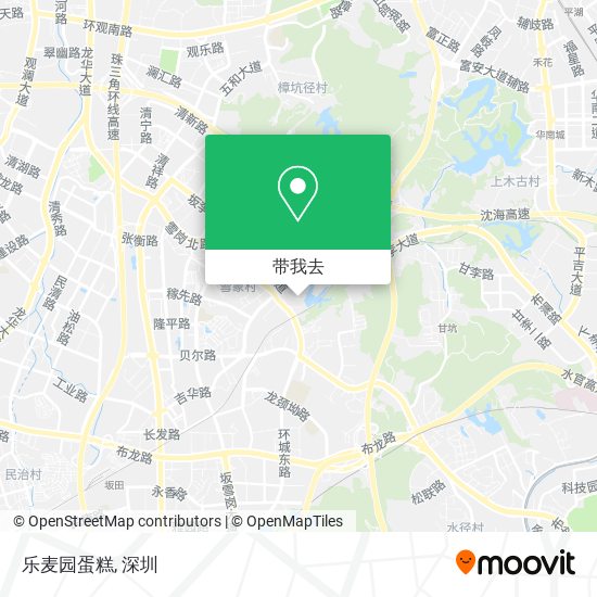 乐麦园蛋糕地图